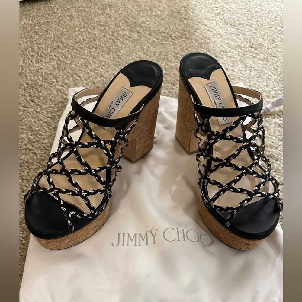 Jimmy Choo size 40.5 wedges